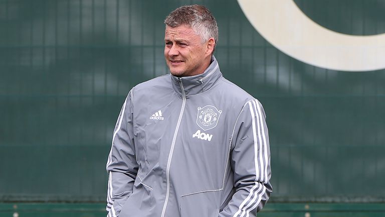 Ole Gunnar Solskjaer will not be taking Man United training on Tuesday