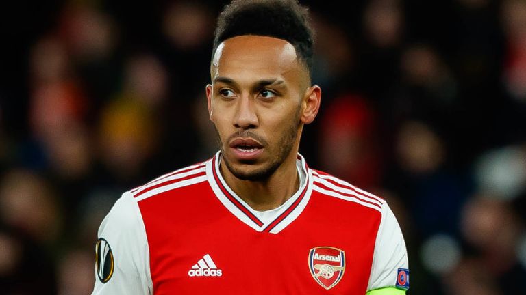 Pierre-Emerick Aubameyang will only have one year left on his current contract at the end of the season