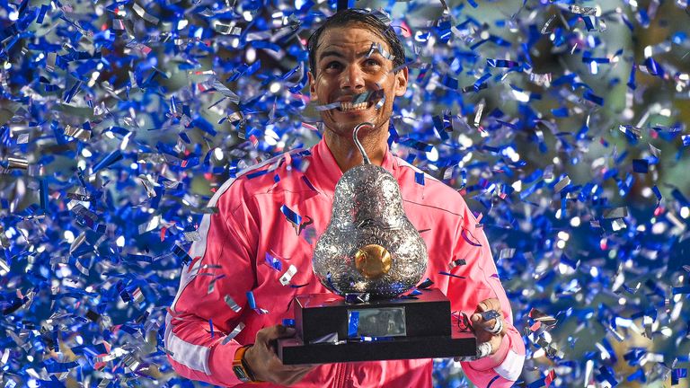 Rafael Nadal es coronado campeón del Abierto de México