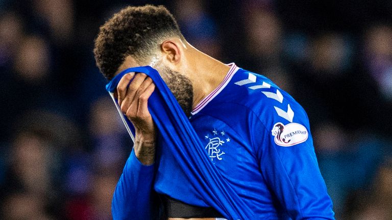 GLASGOW, SCOTLAND - MARCH 04: Rangers' Connor Goldson is pictured after the Ladbrokes Premiership match between Rangers and Hamilton at Ibrox, on March 04, 2020, in Glasgow, Scotland. (Photo by Alan Harvey / SNS Group)