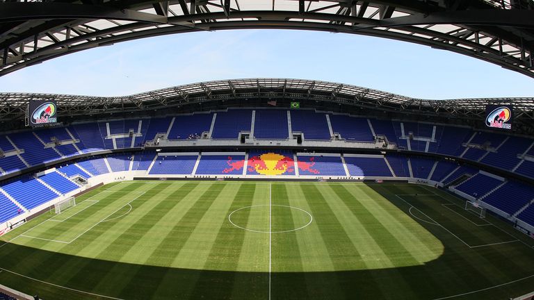 A general view of Red Bull Arena prior to its Grand Opening on March 20, 2010 in Harrison, New Jersey. 