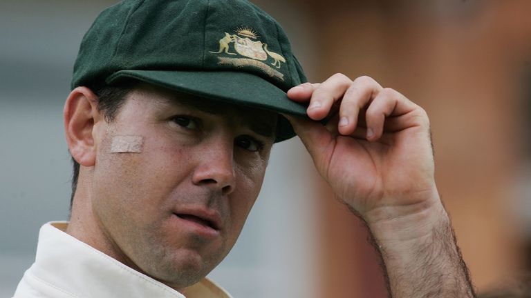 LONDON - JULY 24: Australian captain Ricky Ponting looks on during day four of the first npower Ashes Test match between England and Australia at Lord's on July 24, 2005 in London.  (Photo by Tom Shaw/Getty Images) *** Local Caption *** Ricky Ponting