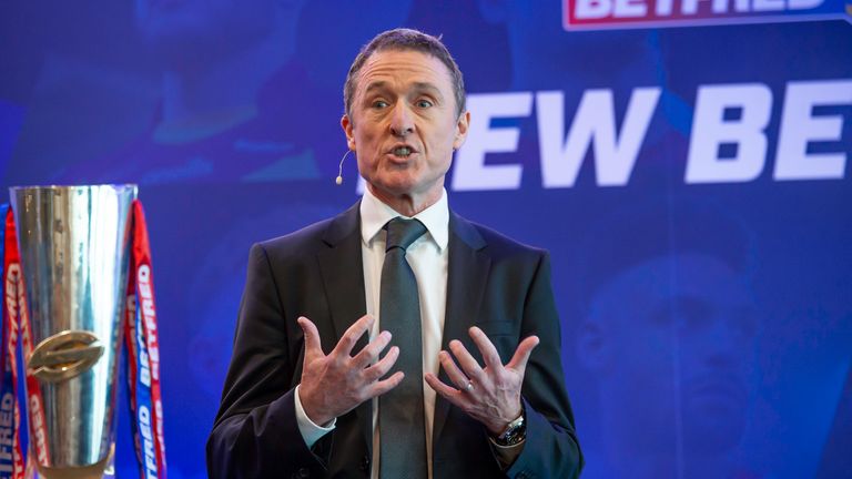  Super League's Chief Executive Robert Elstone 