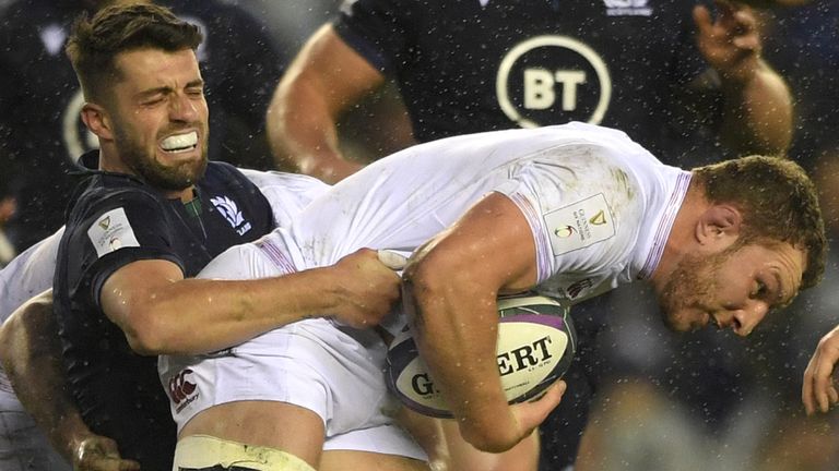 Scotland have conceded two tries in this year's Six Nations, the lowest in the tournament