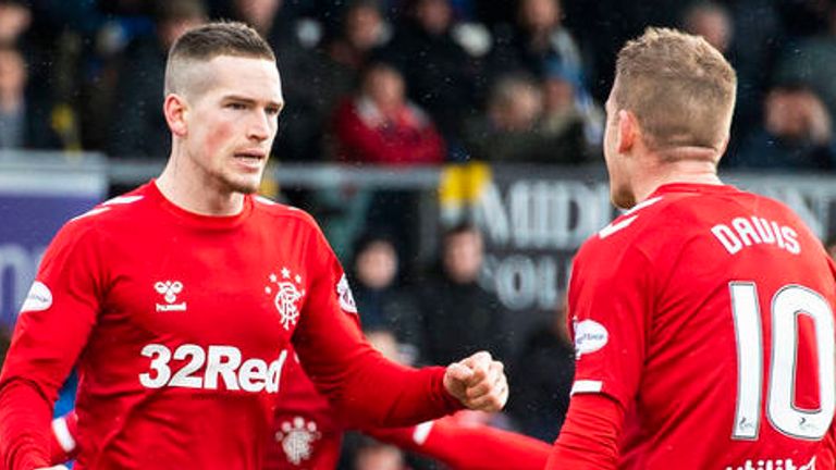 Ryan Kent's effort salvaged a win for Rangers at Ross County