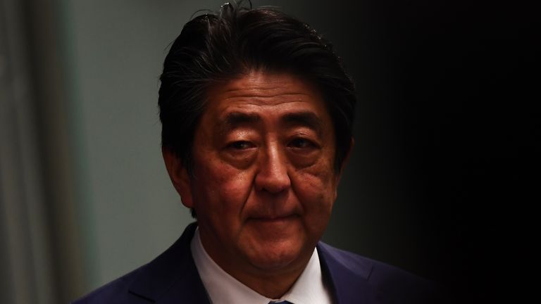 Japanese Prime Minister Shinzo Abe has been in talks with the IOC over what happens next