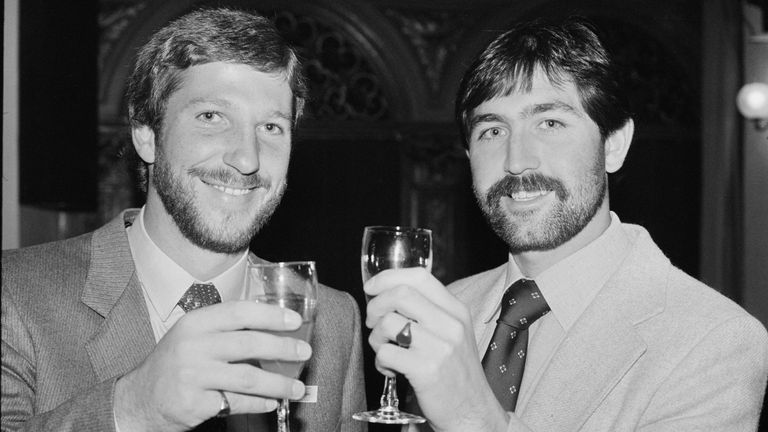 Sir Ian Botham and Graham Gooch