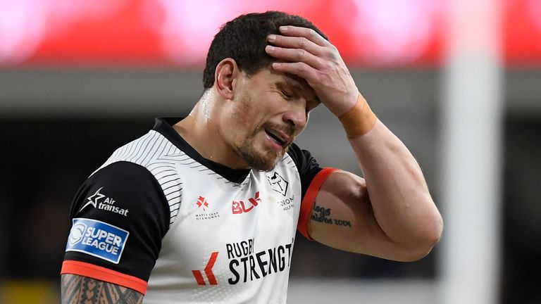 Sonny Bill Williams was an absentee from the Wolfpack team that beat
Huddersfield 18-0