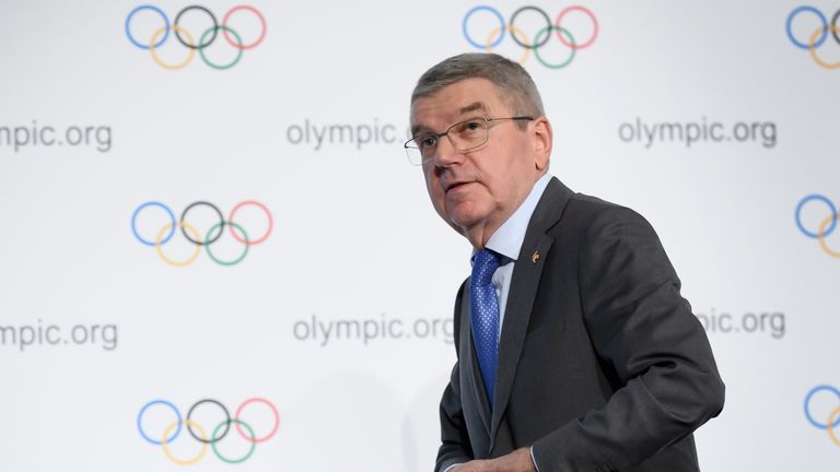 Bach has expressed concern over the use of the Athletes Village in 2021