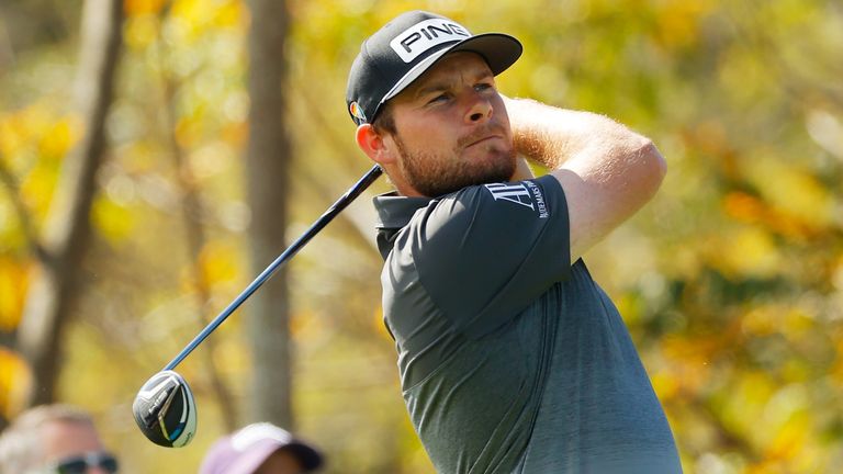 Tyrrell Hatton during the second round of the Arnold Palmer Invitational