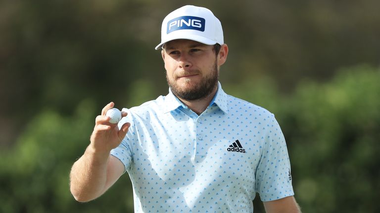 Tyrrell Hatton during the final round of the Arnold Palmer Invitational