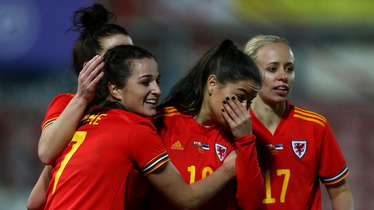 Wales beat Estonia 2-0 at Wrexham's Racecourse Ground