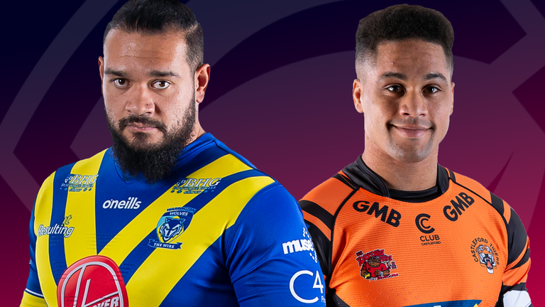 Warrington take on Castleford in Friday's live Super League clash