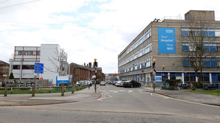 Watford General Hospital is nearby Vicarage Road
