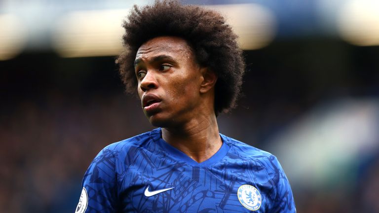 Willian ahora está de regreso en Brasil con su familia después de que Chelsea le concedió un permiso de ausencia