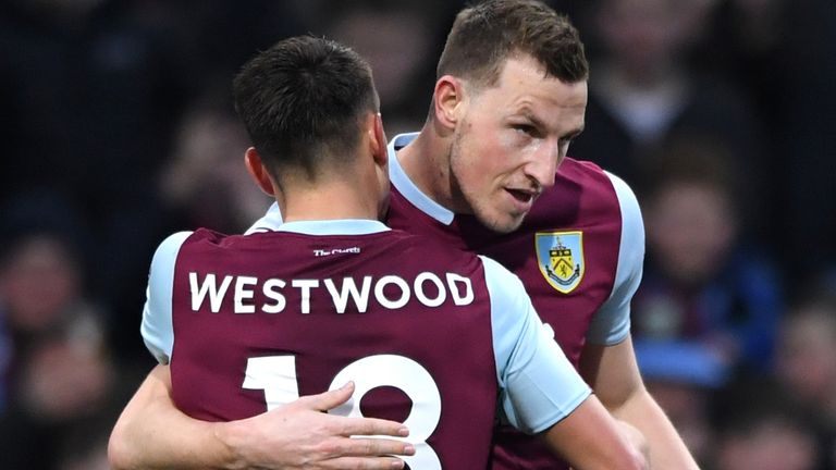 wOOD SCORES FOR BURNLEY V SPURS