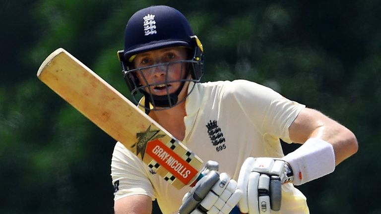 Zak Crawley, England, tour match in Sri Lanka