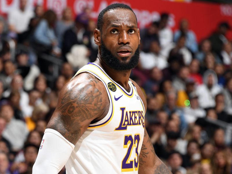 Los Angeles Lakers #23 Lebron James Blue 2019-20 Classic Edition