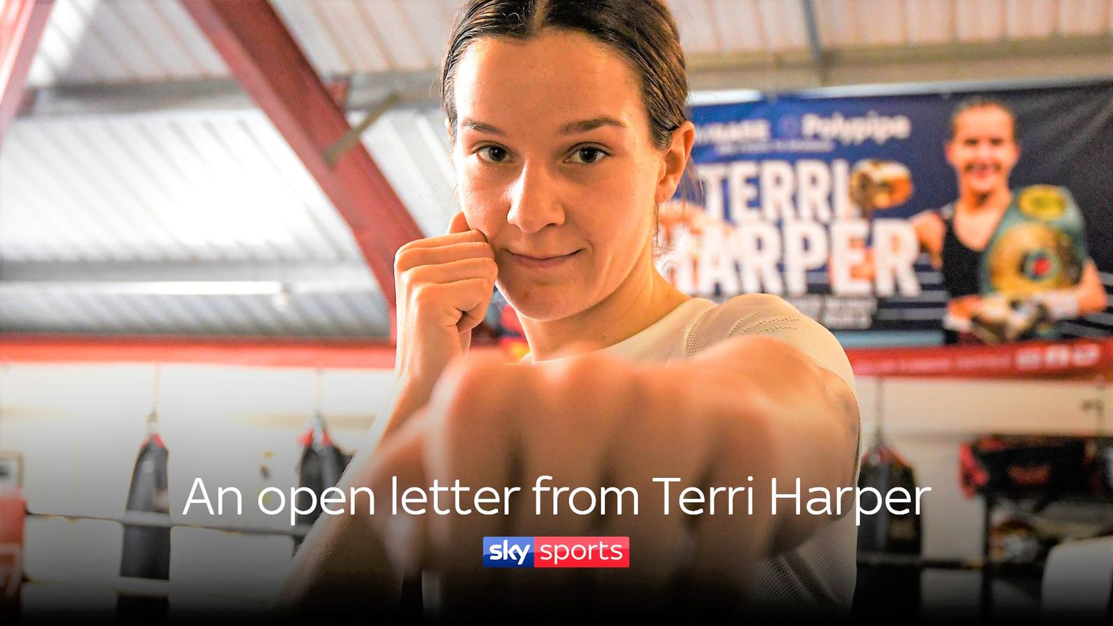 Terri Harper: WBC champion's open letter to key workers and boxing fans