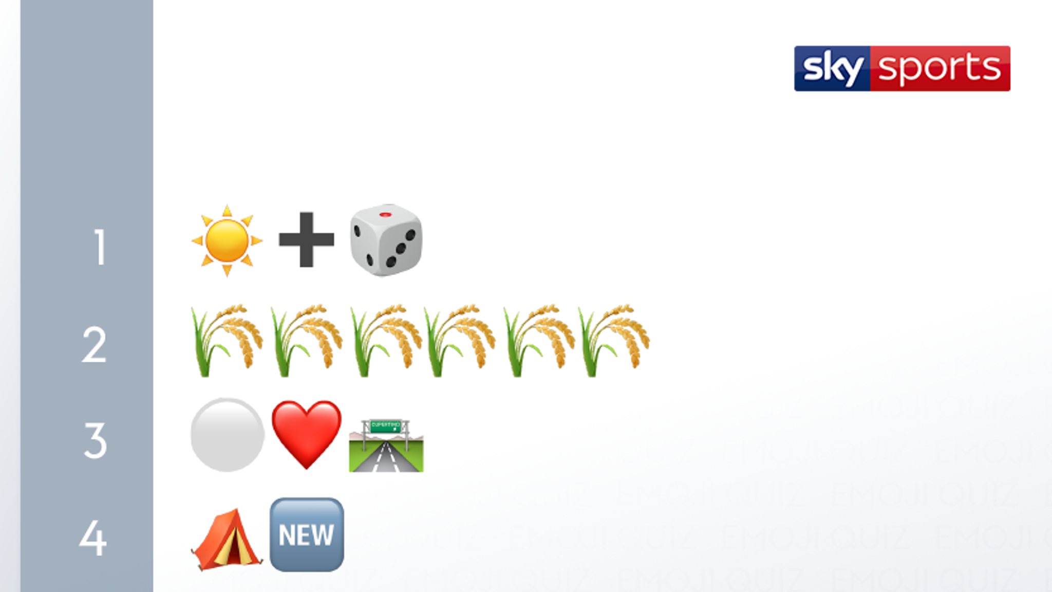 FOOTBALL TEAM Emoji Quiz
