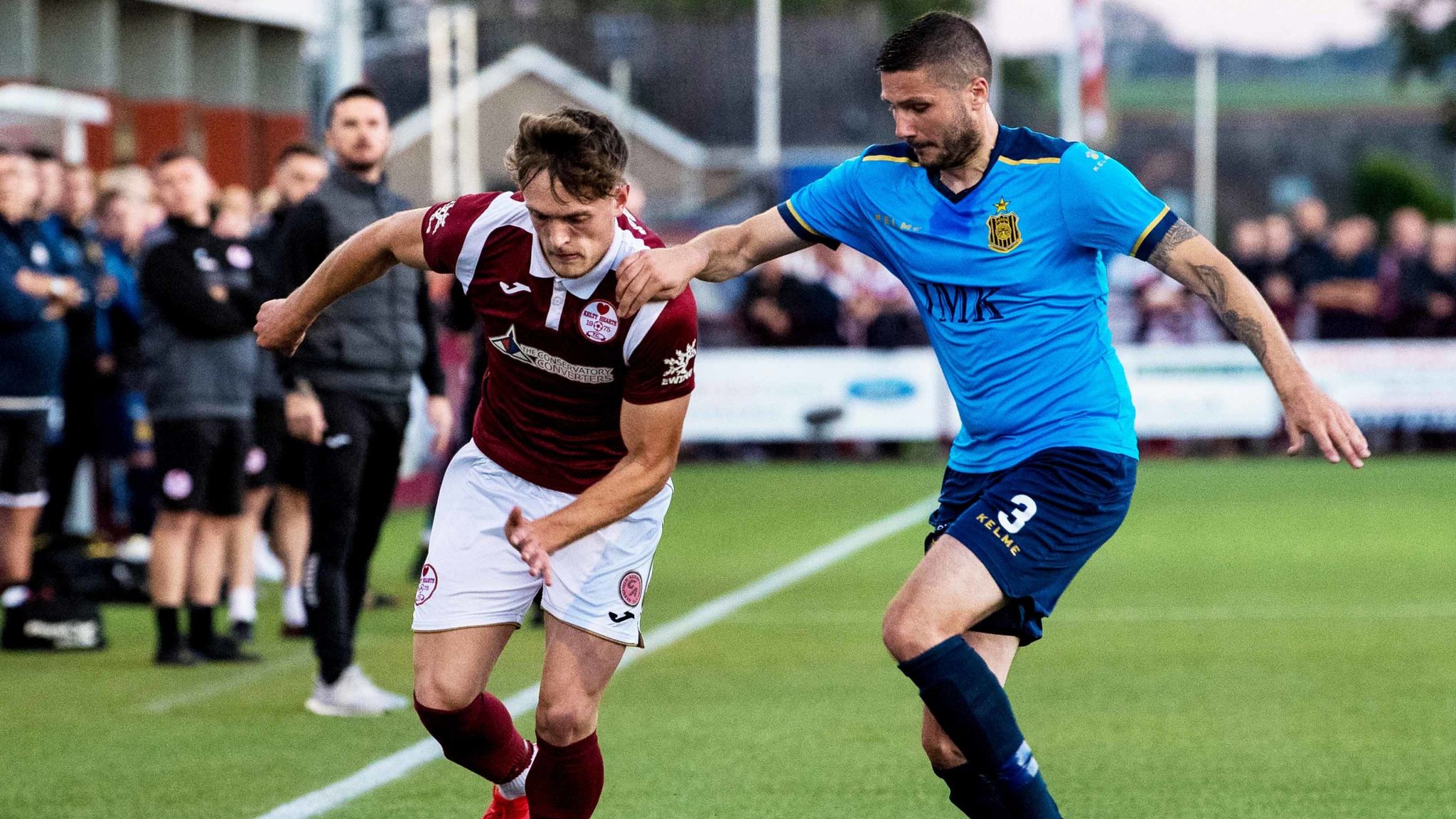 Barry Ferguson's Kelty Hearts crowned Lowland League champions Football News Sky Sports