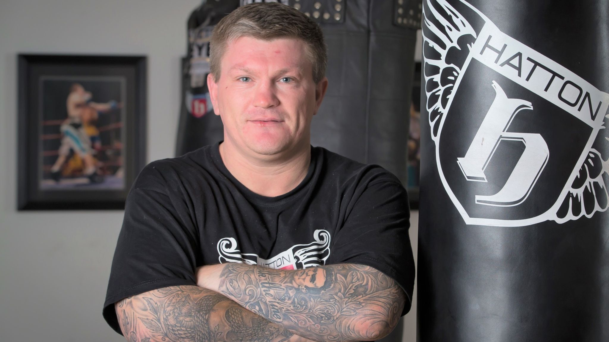 Ricky Hatton's son Campbell Hatton turns pro with Matchroom Boxing ...