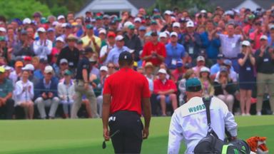 Woods' five wins at The Masters