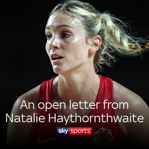 'Love to the heroes' - Haythornthwaite's open letter