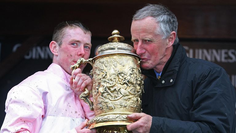 Jockey Andrew Lynch and Trainer Jim Dreaper 