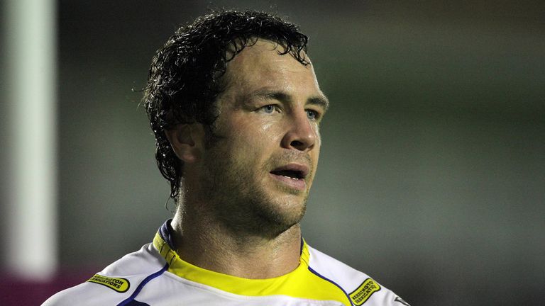 Adrian Morley in action for Warrington Wolves