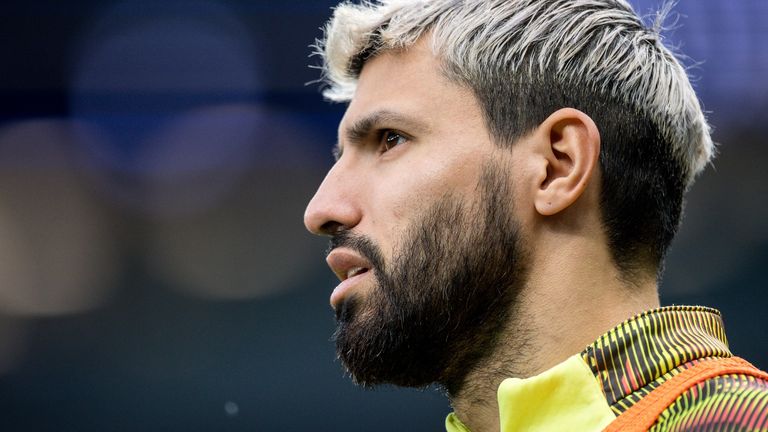 Sergio Aguero has spent lockdown at his Cheshire home