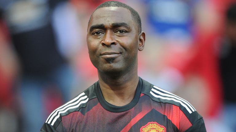 Andy Cole is aiming to raise more at least £500,000 over the next three years,
