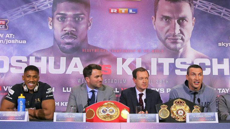 Anthony Joshua, Wladimir Klitschko 