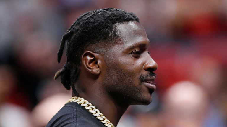 Wide receiver Antonio Brown is a free agent