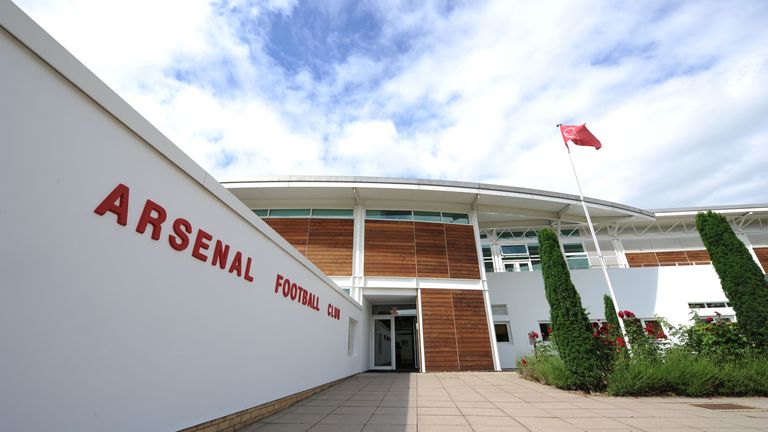 Arsenal's players will be allowed to train individually at the club's London Colney training centre from next week