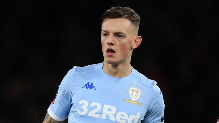 Ben White has been on loan at Leeds since last July