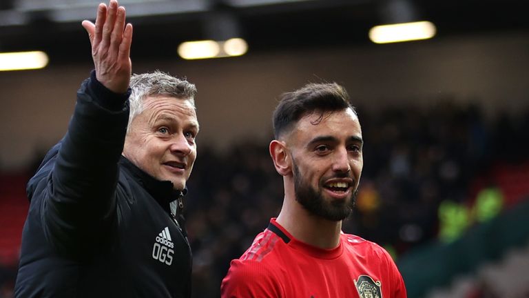 Bruno Fernandes was convinced to join Manchester United because of the faith Ole Gunnar Solskjaer had in him