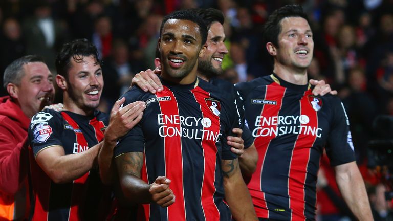 Callum Wilson was on the scoresheet during the 3-0 win over Bolton