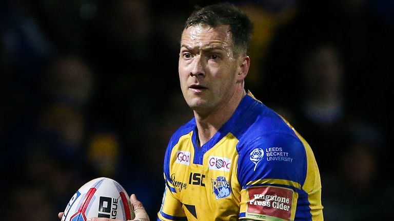 Picture by Alex Whitehead/SWpix.com - 17/03/2017 - Rugby League - Betfred Super League - Leeds Rhinos v Wakefield Trinity - Headingley Carnegie Stadium, Leeds, England - Leeds' Danny McGuire.