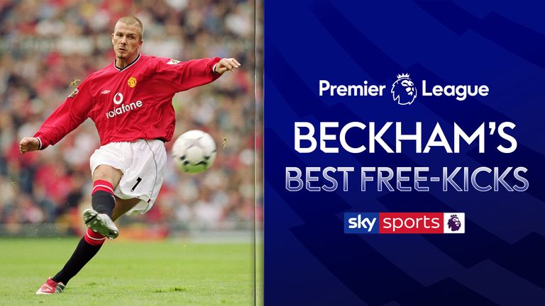 David Beckham free kick

