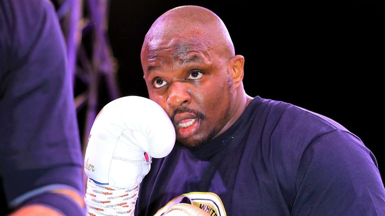 Whyte is preparing for a rescheduled fight with Alexander Povetkin on July 4, live on Sky Sports Box Office 
