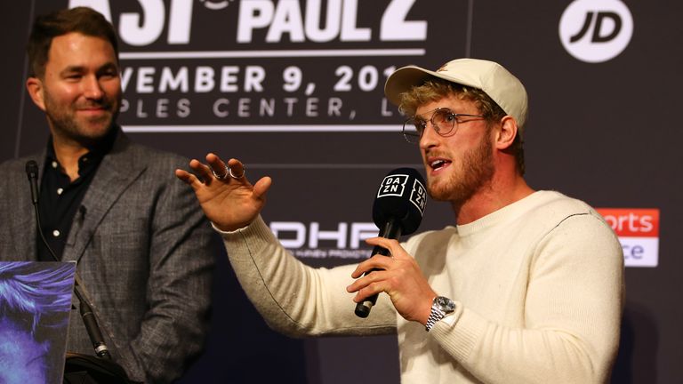 Eddie Hearn Paul Logan