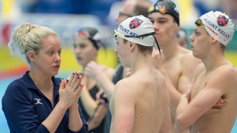 Emma Collings-Barnes has been with Mount Kelly Swimming since 2012 and became Director of Swimming in 2018 (image: Domeyko Photography)