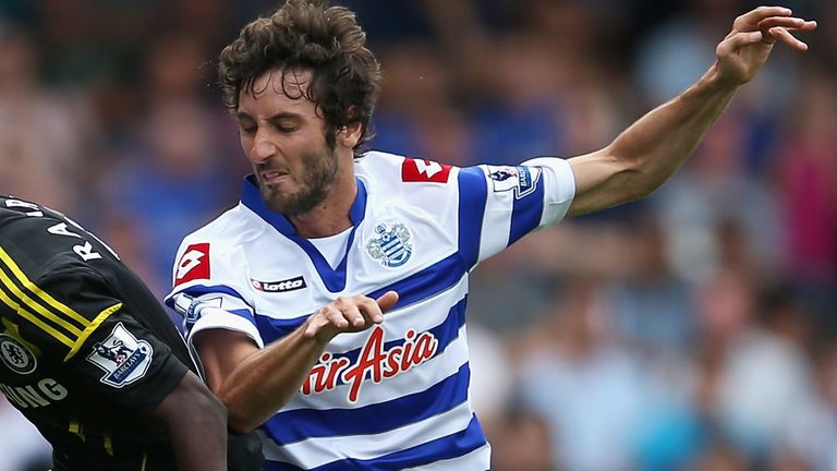 Estaban Granero during the Barclays Premier League match between Queens Park Rangers and Chelsea at Loftus Road on September 15, 2012 in London, England.