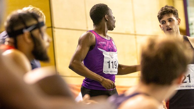 Ethan Akanni, hurdles, BUCS (Jonty Mitchell - @photographybyjonty)