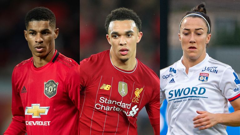 Marcus Rashford, Trent Alexander-Arnold and Lucy Bronze will take part in a FIFA 20 tournament