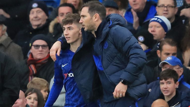 Frank Lampard Billy Gilmour