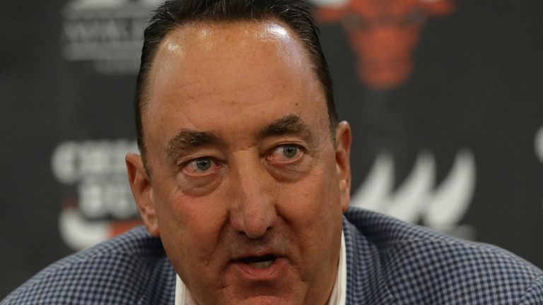 The Chicago Bulls fired long-time general manager Gar Forman