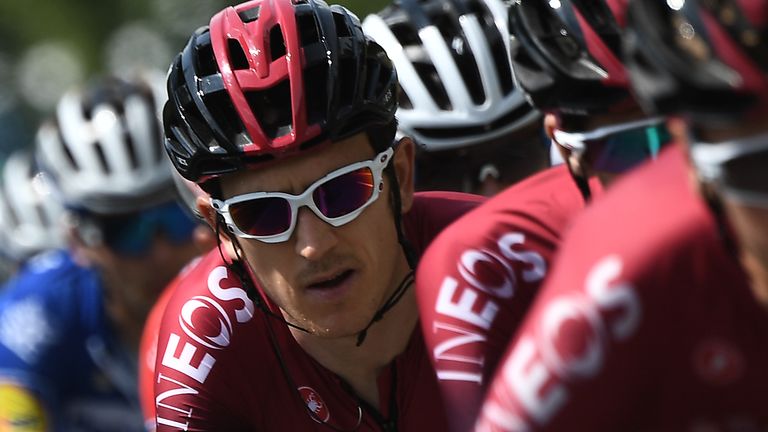 Geraint Thomas said the turbo trainer ride would be tougher than the Tour de France