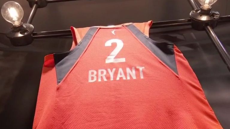 Gianna Bryant was honoured , along with her father Kobe, at the 2020 WNBA Draft